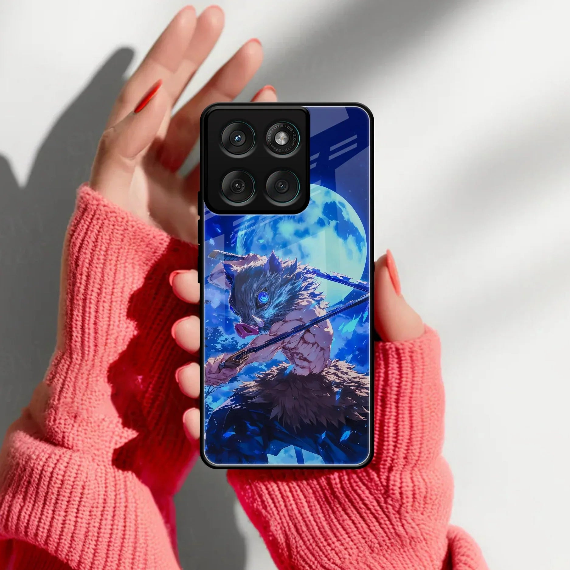 Beast King Glass Case Cover For Motorola - ShopOnCliQ