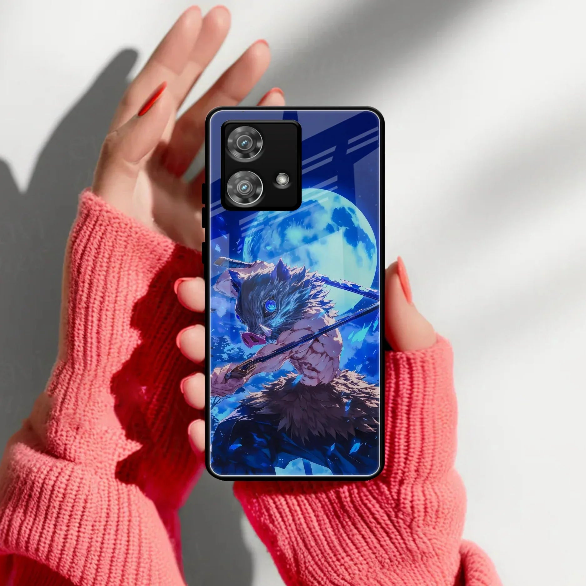 Beast King Glass Case Cover For Motorola - ShopOnCliQ