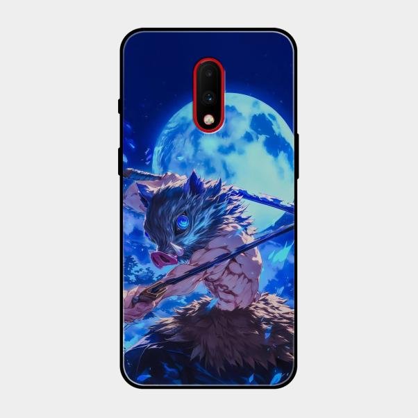 Beast King Glass Case Cover For Oneplus 7
