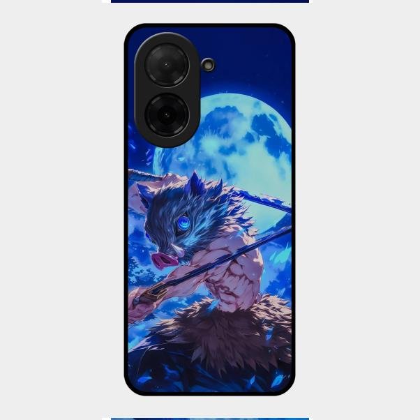 Beast King Glass Case Cover For Poco C71