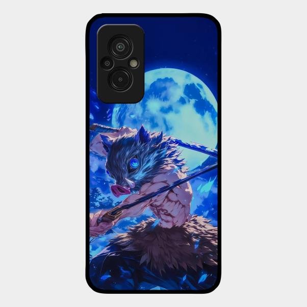 Beast King Glass Case Cover For Redmi 11 Prime 4G