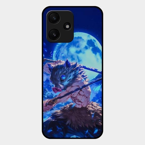 Beast King Glass Case Cover For Redmi 12 5G