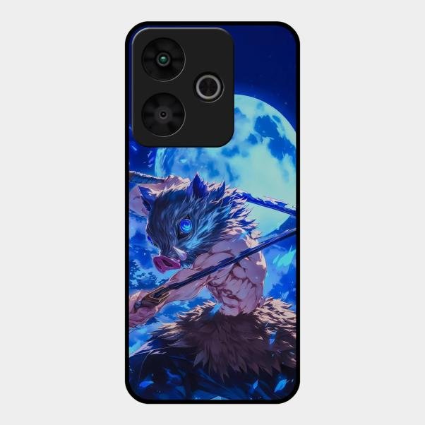 Beast King Glass Case Cover For Redmi 13 5G