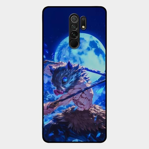 Beast King Glass Case Cover For Redmi 9 Prime