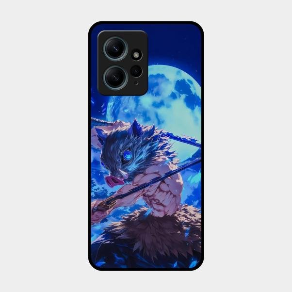 Beast King Glass Case Cover For Redmi Note 12 4G