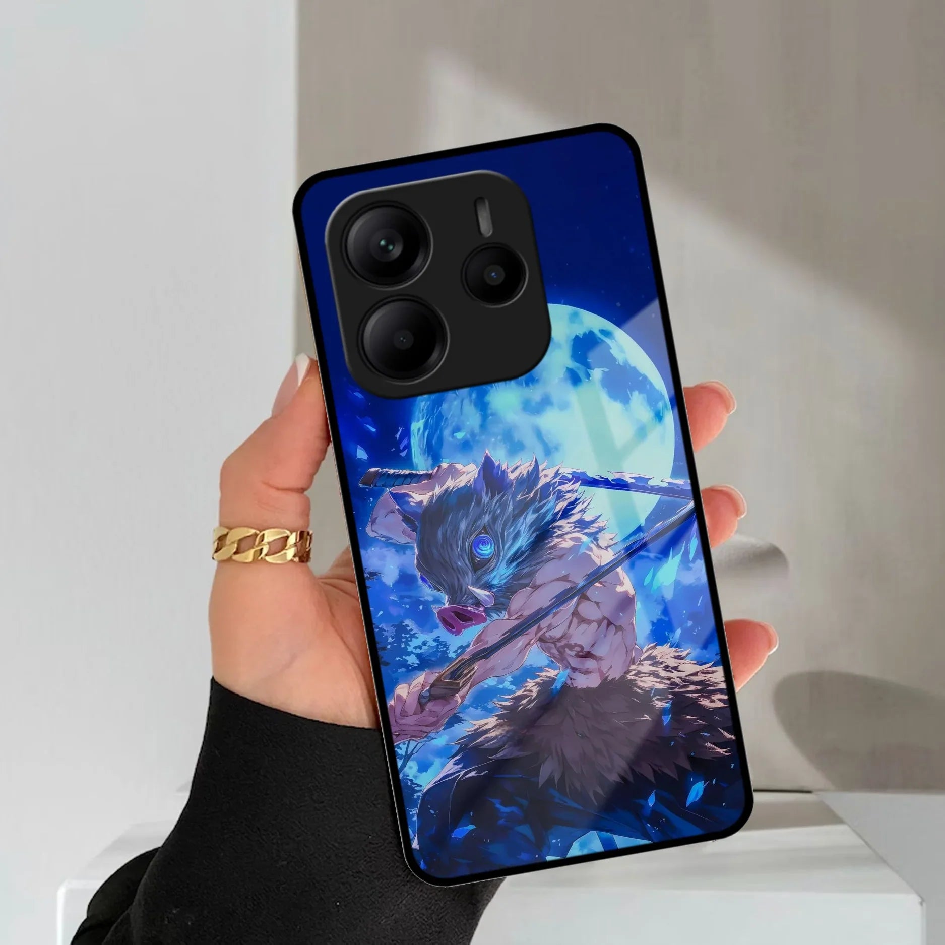 Beast King Glass Case Cover For Redmi - ShopOnCliQ