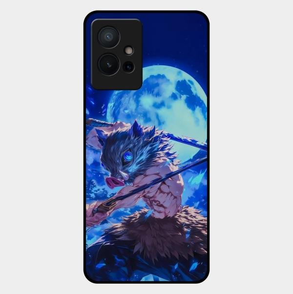 Beast King Glass Case Cover For Vivo T1 5G