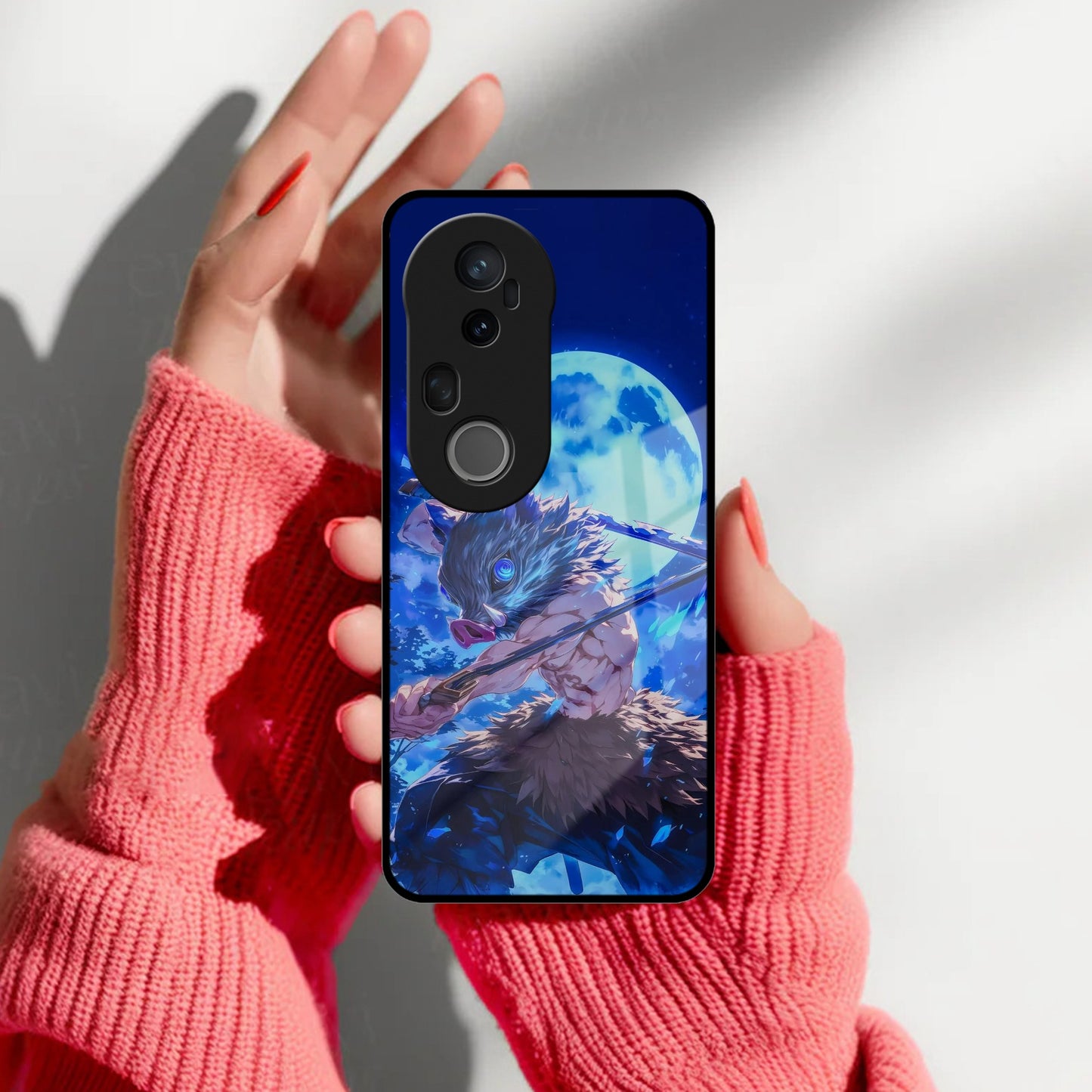 Beast King Glass Case Cover For Vivo