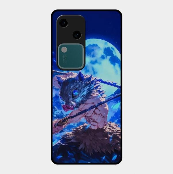 Beast King Glass Case Cover For Vivo V30 5G