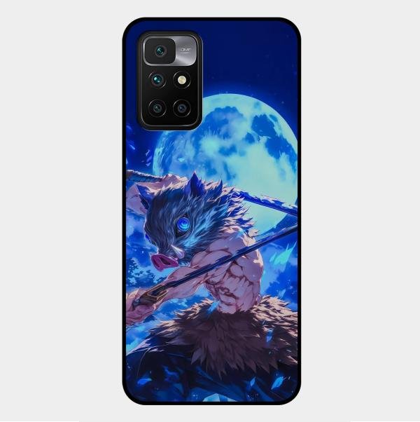 Beast King Glass Case Cover For Xiaomi Redmi 10 Prime 2022