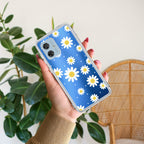 Beautiful Daisy Floral Anti Yellow Case For Motorola G64 5G