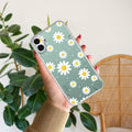 Beautiful Daisy Floral Anti Yellow Case For CMF Nothing Phone 1 5G