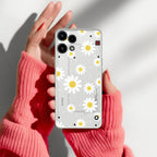 Beautiful Daisy Floral Anti Yellow Case For Nothing Phone 3a Lite 5G