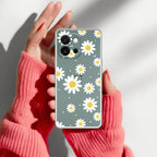 Beautiful Daisy Floral Anti Yellow Case For OnePlus 13s 5G