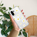 Beautiful Daisy Floral Anti Yellow Case For OnePlus 15R 5G