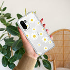 Beautiful Daisy Floral Anti Yellow Case For OnePlus 15R 5G