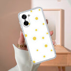 Beautiful Daisy Floral Transparent Silicon Case For OnePlus Nord CE5 5G