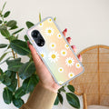 Beautiful Daisy Floral Anti Yellow Case For Oppo Reno 8T 5G