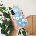 Beautiful Daisy Floral Transparent Silicon Case For Redmi Note 11