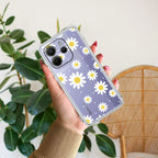 Beautiful Daisy Floral Transparent Silicon Case For Redmi/Xiaomi - ShopOnCliQ