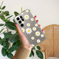 Beautiful Daisy Floral Anti Yellow Case For Samsung Galaxy S26 Ultra 5G
