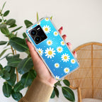 Beautiful Daisy Floral Anti Yellow Case For Vivo Y35