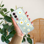 Beautiful Daisy Floral Anti Yellow Case For Vivo Y31 5G