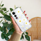 Beautiful Daisy Floral Anti Yellow Case For Vivo Y400 5G