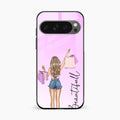 Beautiful Shopping Girl Phone Cover For Google