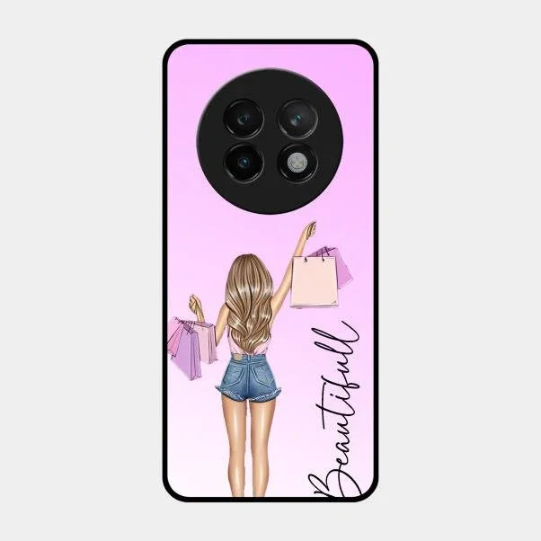 Beautiful Shopping Girl Phone Cover For Realme