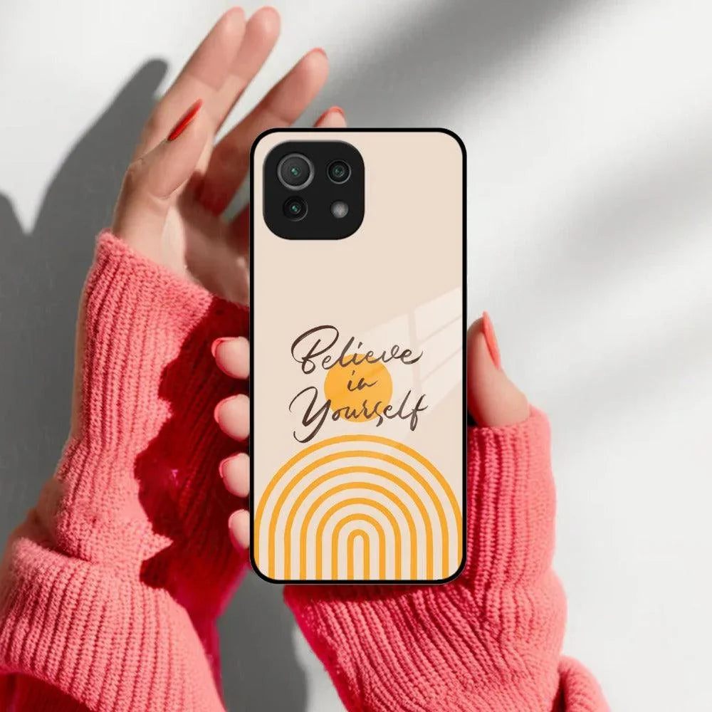 Believe In Yourself Glass Case Cover For Redmi/Xiaomi - ShopOnCliQ