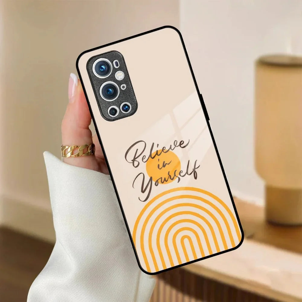 Believe In Yourself Glass Case Cover For OnePlus - ShopOnCliQ