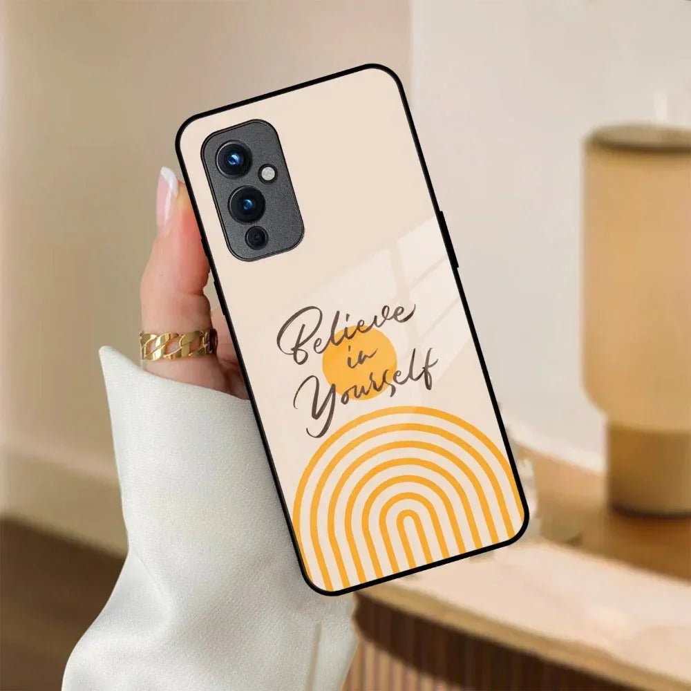 Believe In Yourself Glass Case Cover For OnePlus - ShopOnCliQ