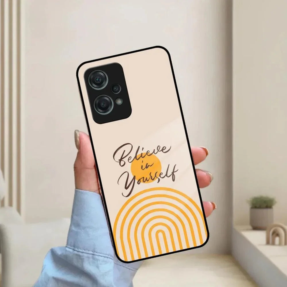 Believe In Yourself Glass Case Cover For OnePlus - ShopOnCliQ