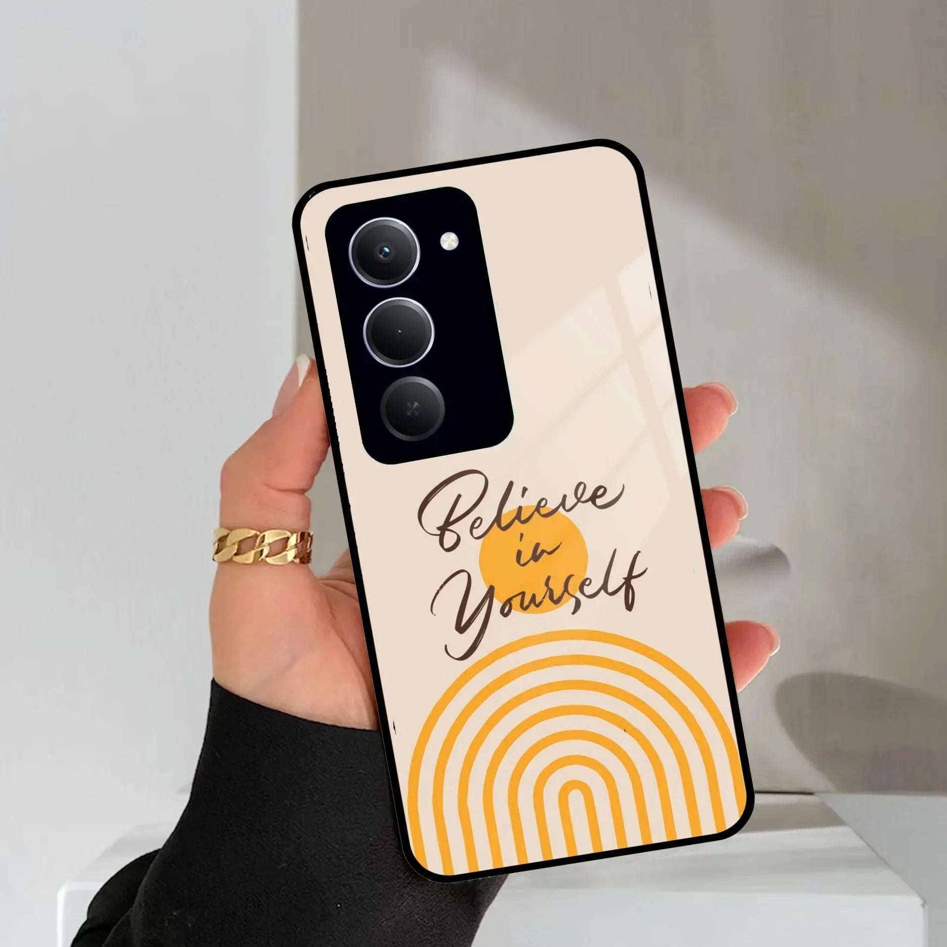Believe In Yourself Glass Case Cover For Redmi/Xiaomi - ShopOnCliQ