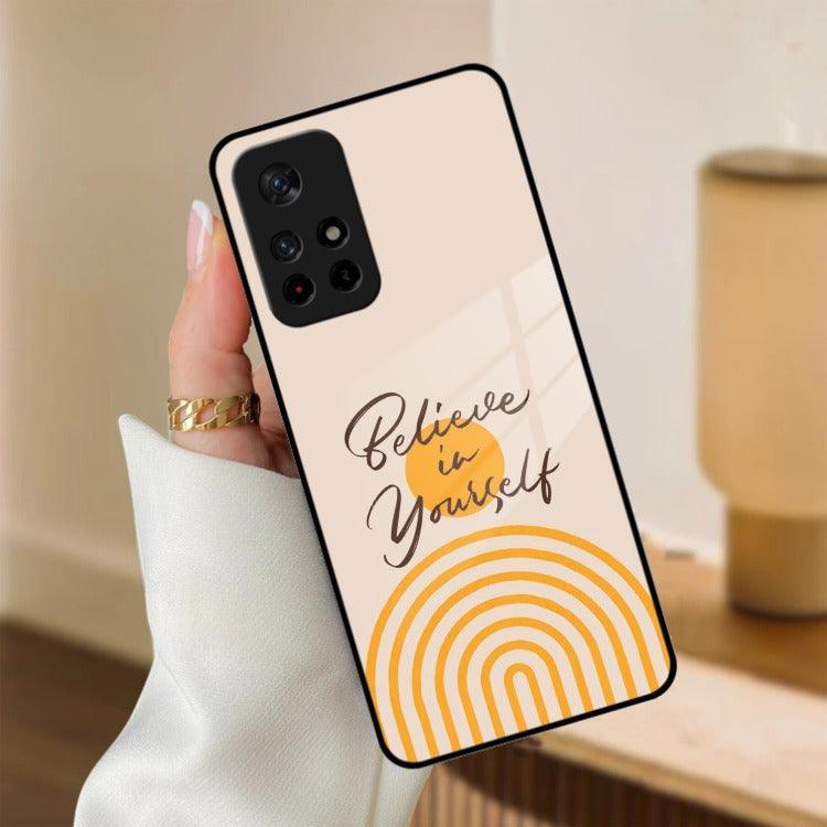 Believe In Yourself Glass Case Cover For Redmi/Xiaomi - ShopOnCliQ