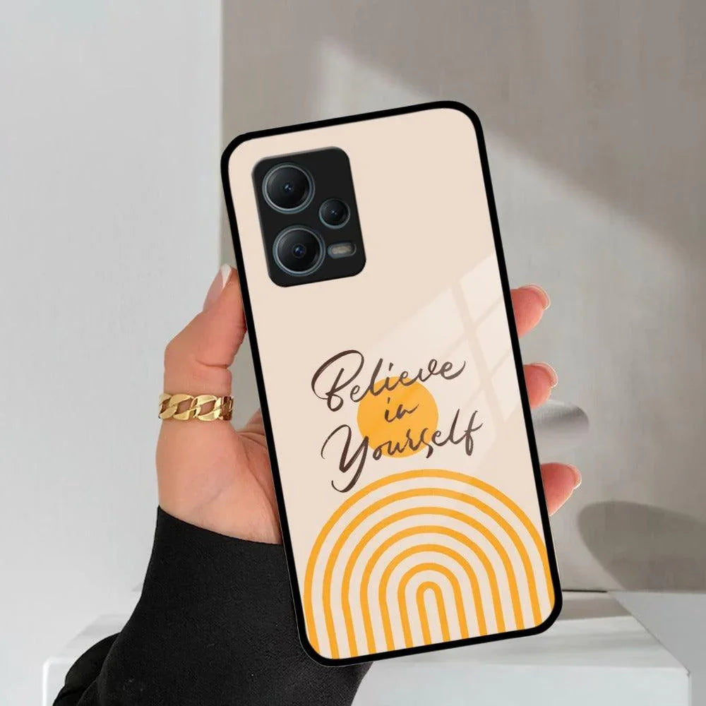 Believe In Yourself Glass Case Cover For Redmi/Xiaomi - ShopOnCliQ