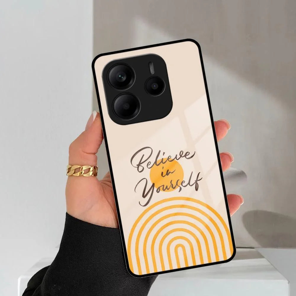 Believe In Yourself Glass Case Cover For Redmi/Xiaomi - ShopOnCliQ