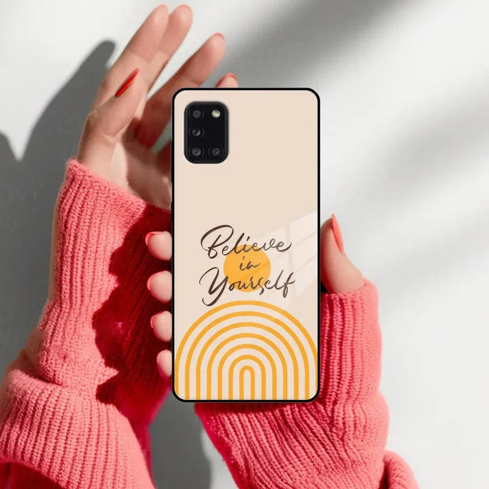 Believe In Yourself Glass Case Cover for Samsung - ShopOnCliQ