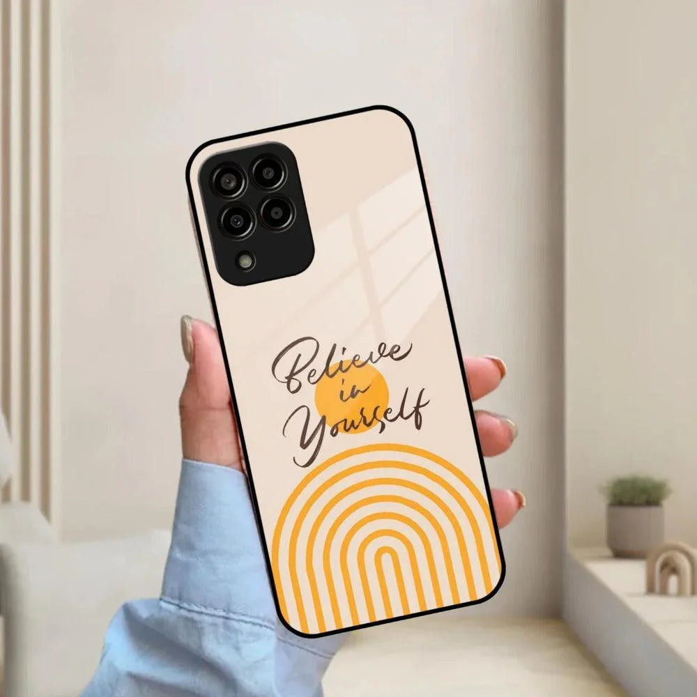 Believe In Yourself Glass Case Cover for Samsung - ShopOnCliQ