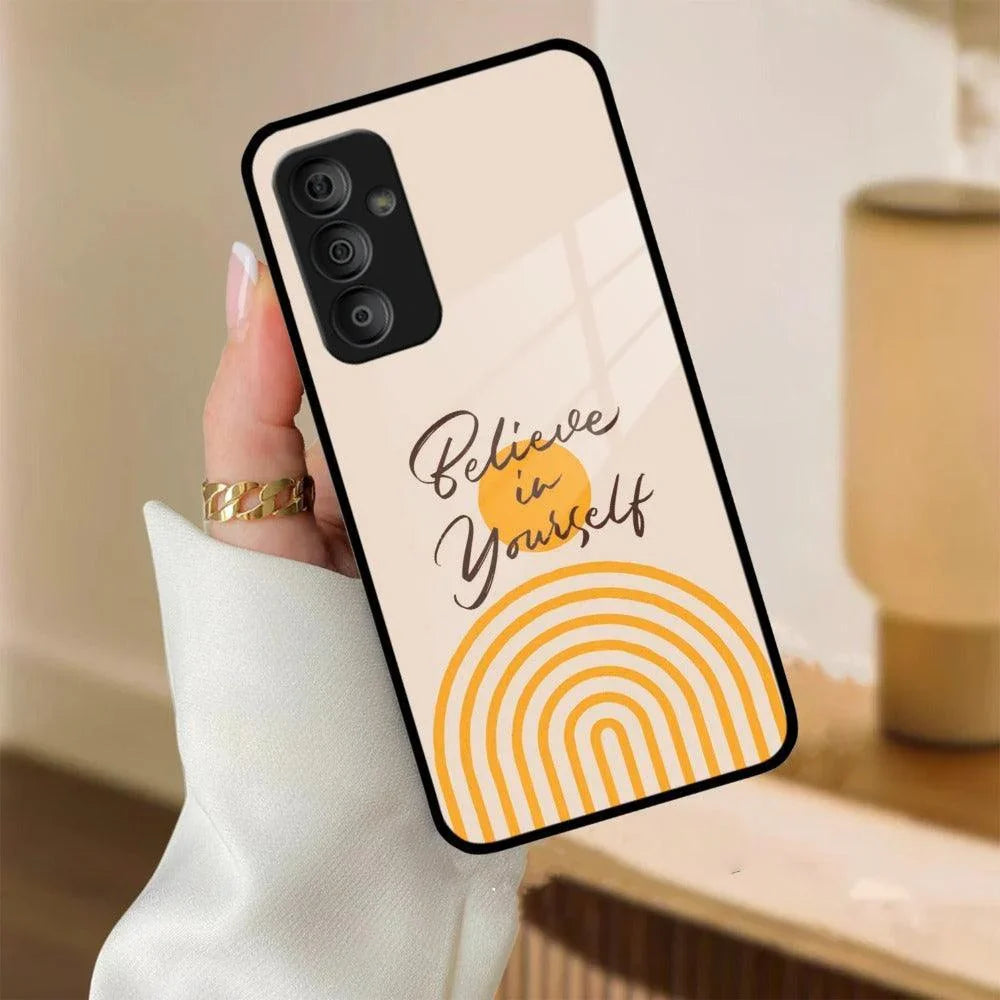 Believe In Yourself Glass Case Cover for Samsung - ShopOnCliQ
