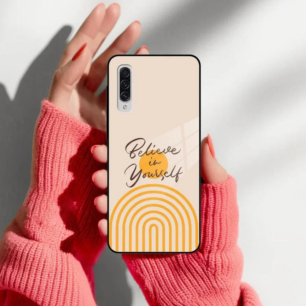 Believe In Yourself Glass Case Cover for Samsung - ShopOnCliQ