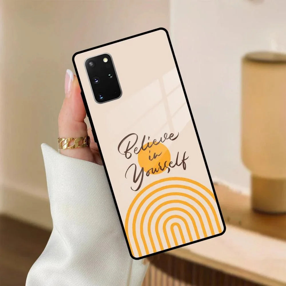 Believe In Yourself Glass Case Cover for Samsung - ShopOnCliQ