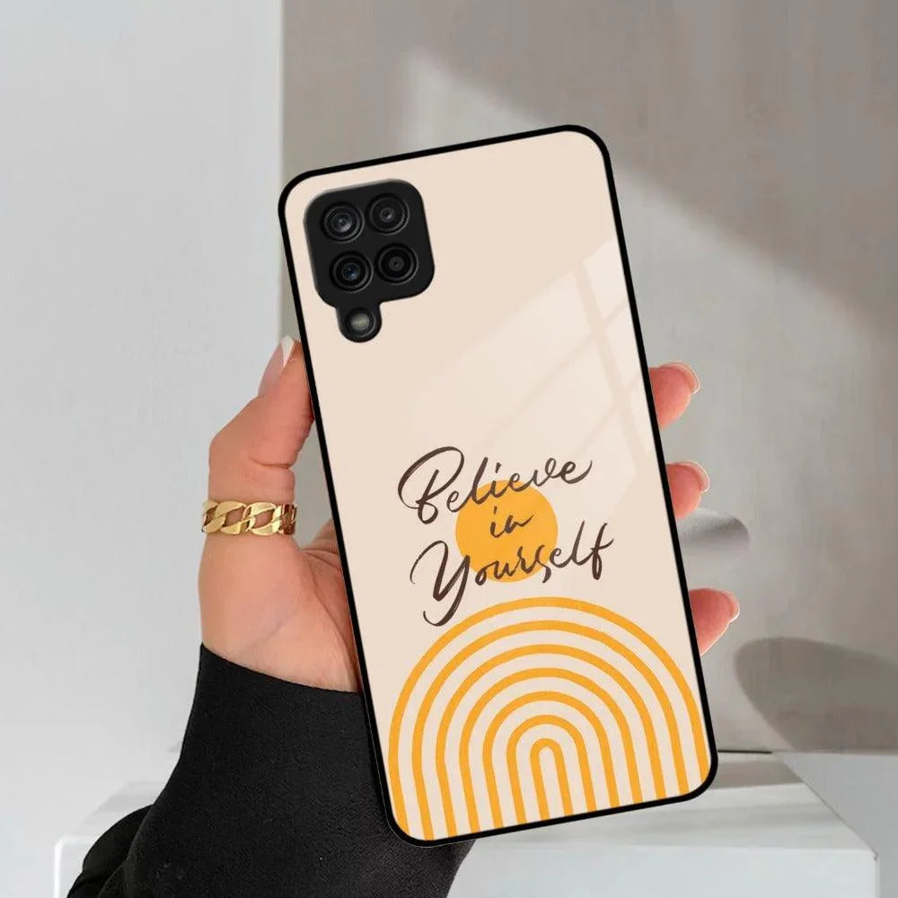Believe In Yourself Glass Case Cover for Samsung - ShopOnCliQ