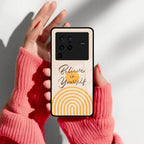 Believe In Yourself Glass Case Cover For iQOO - ShopOnCliQ