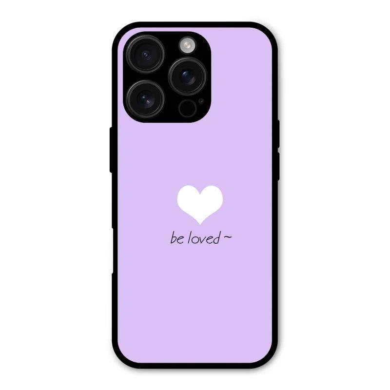 Beloved Glass Case Cover For iPhone 16 Pro