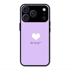 Beloved Glass Case Cover For iPhone 17 Pro Max