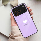 Beloved Glass Case Cover For iPhone 17 Pro
