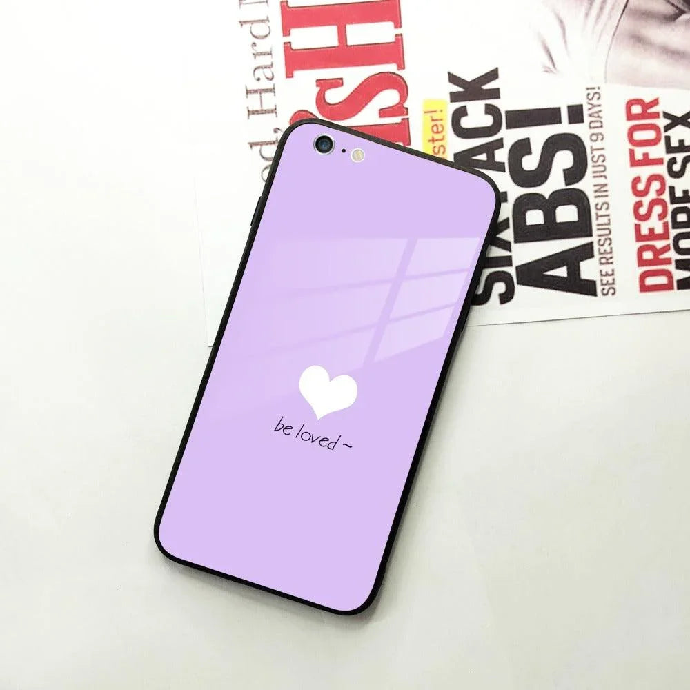 Beloved Glass Case Cover For iPhone - ShopOnCliQ