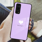 Beloved Glass Case Cover For iQOO - ShopOnCliQ